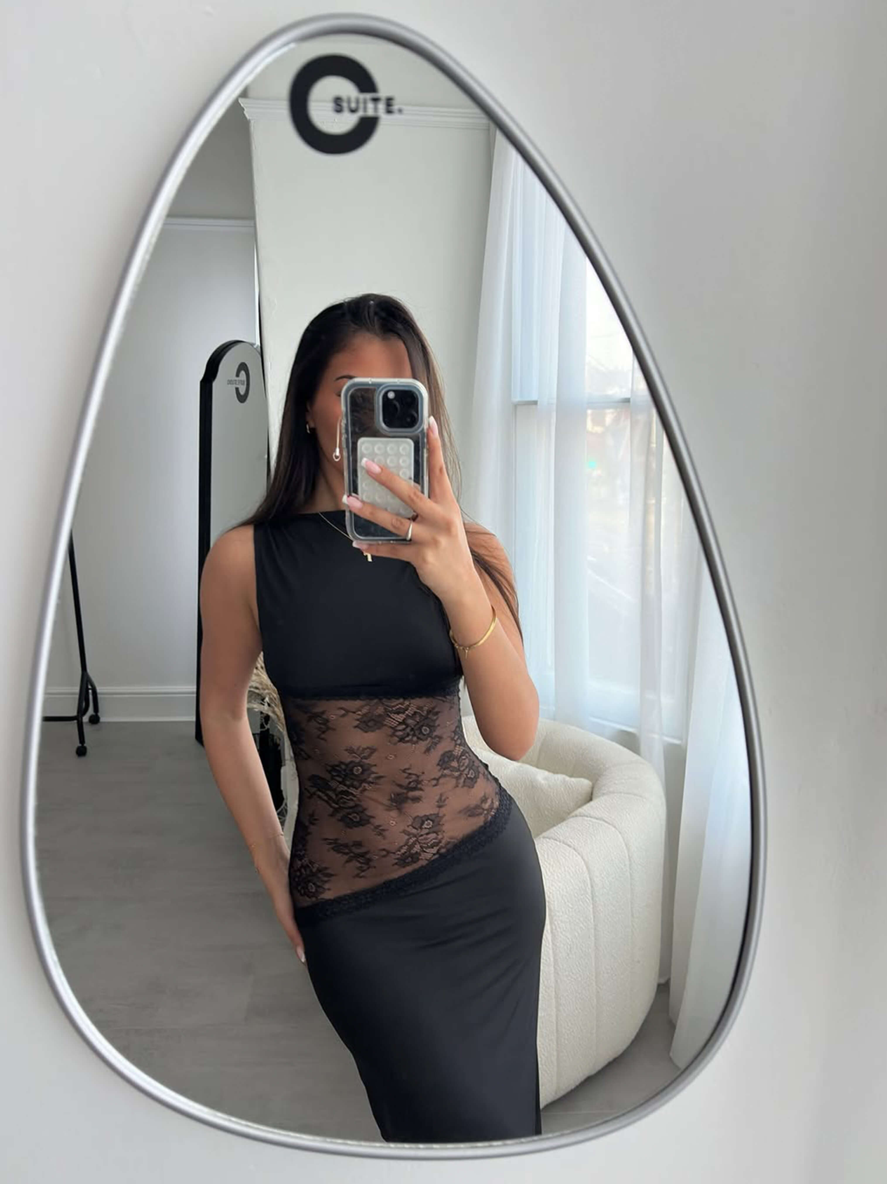 Estela – Vestido Largo de Encaje