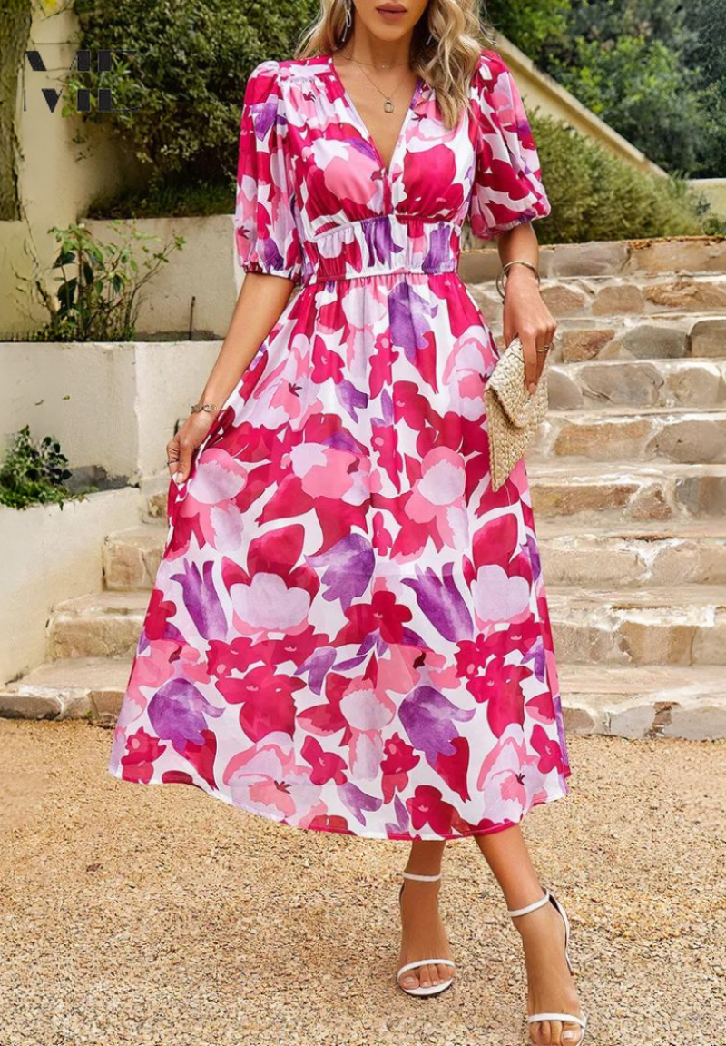 Elena - Vestito midi modellante