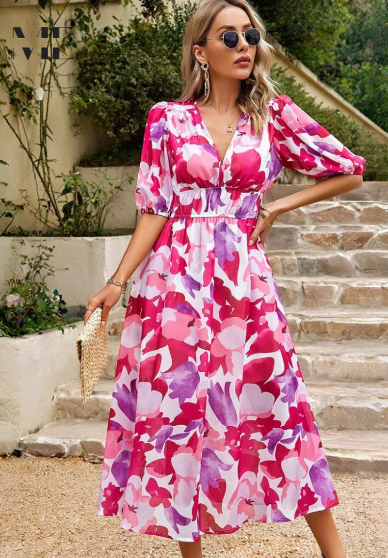 Elena - Vestito midi modellante