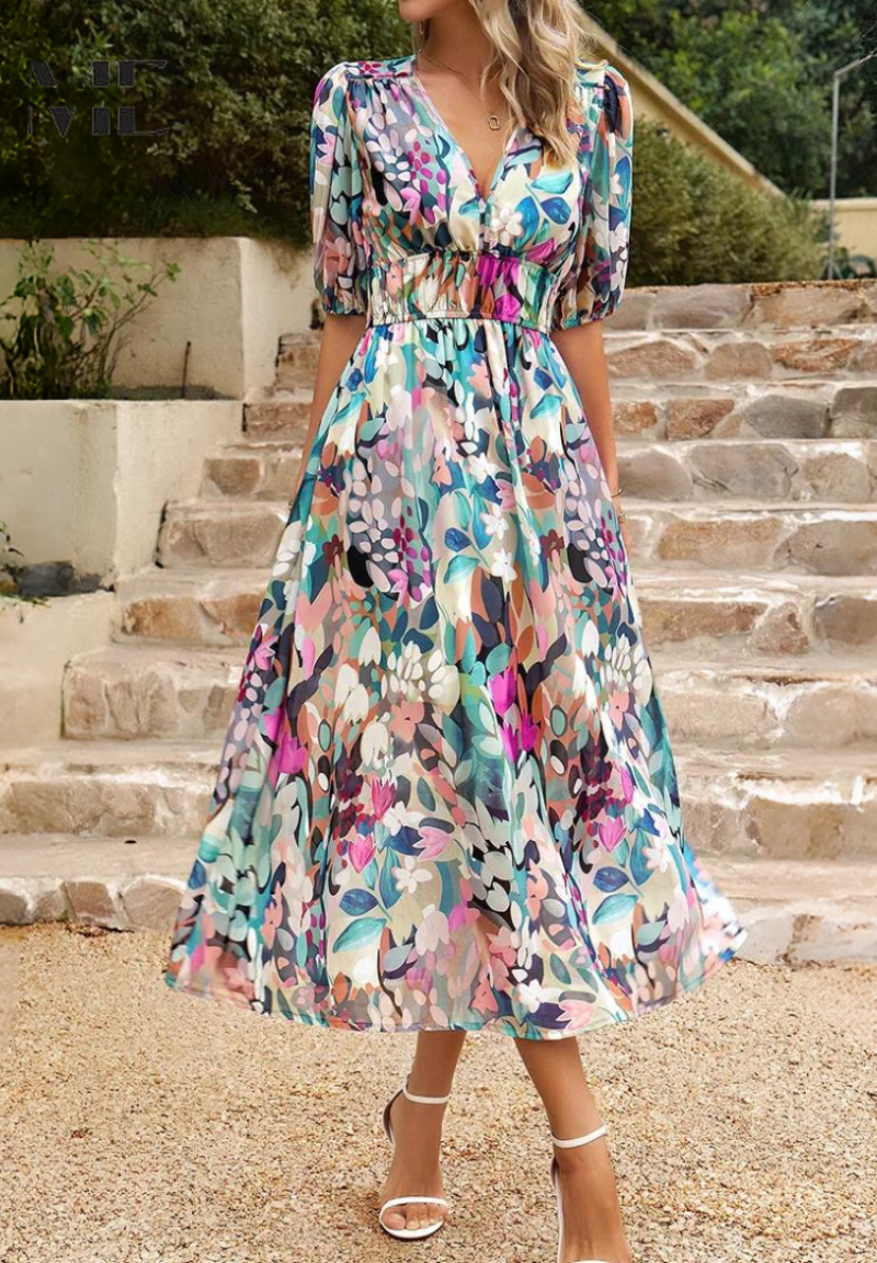 Elena - Vestito midi modellante