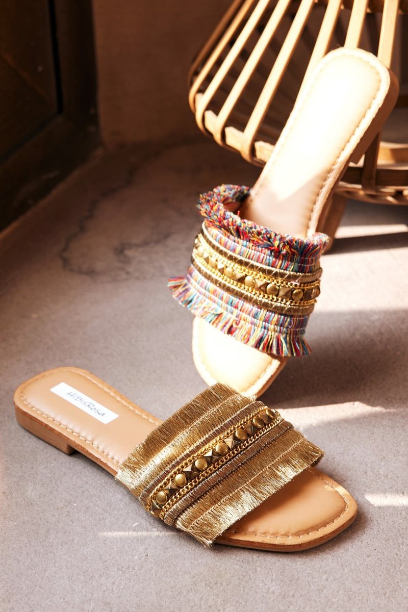 Sandalias Belinda Metálica