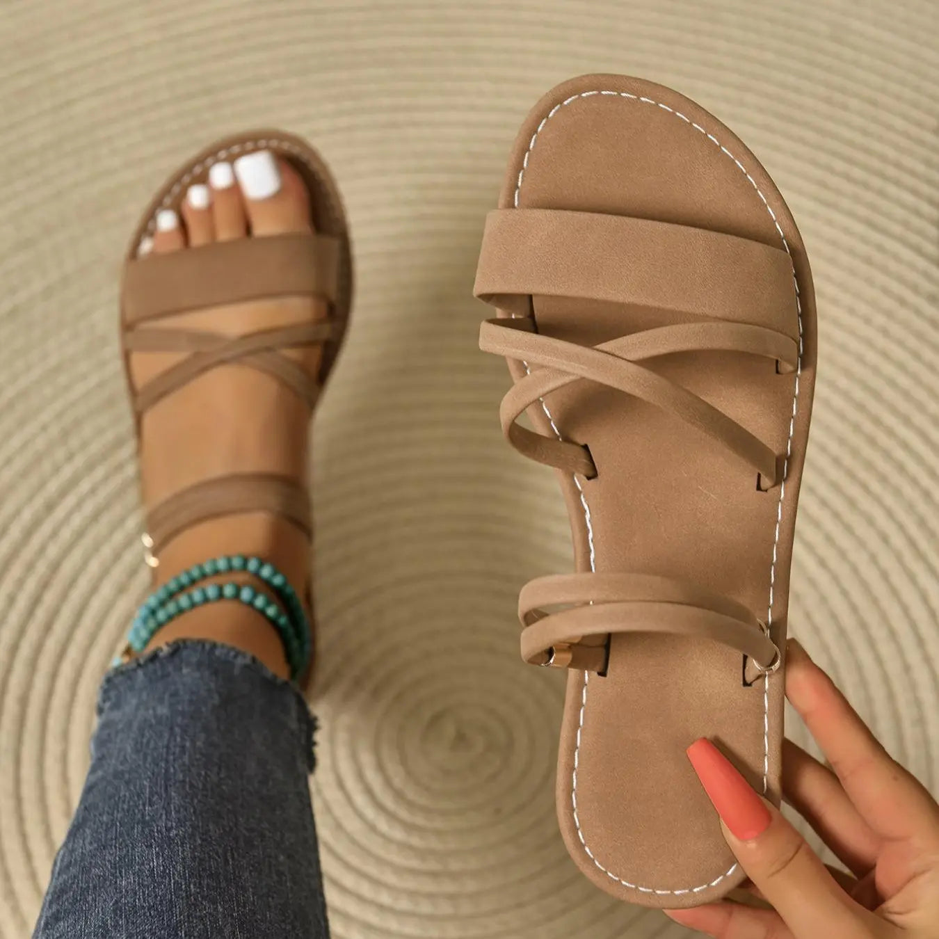 Yolanda – Sandalias Cómodas Verano